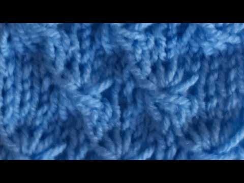 Scalloped scarf knitting pattern