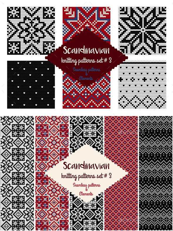 Scandinavian knit patterns