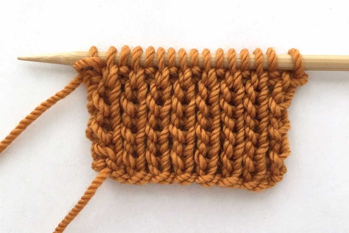 Scarf knit purl patterns