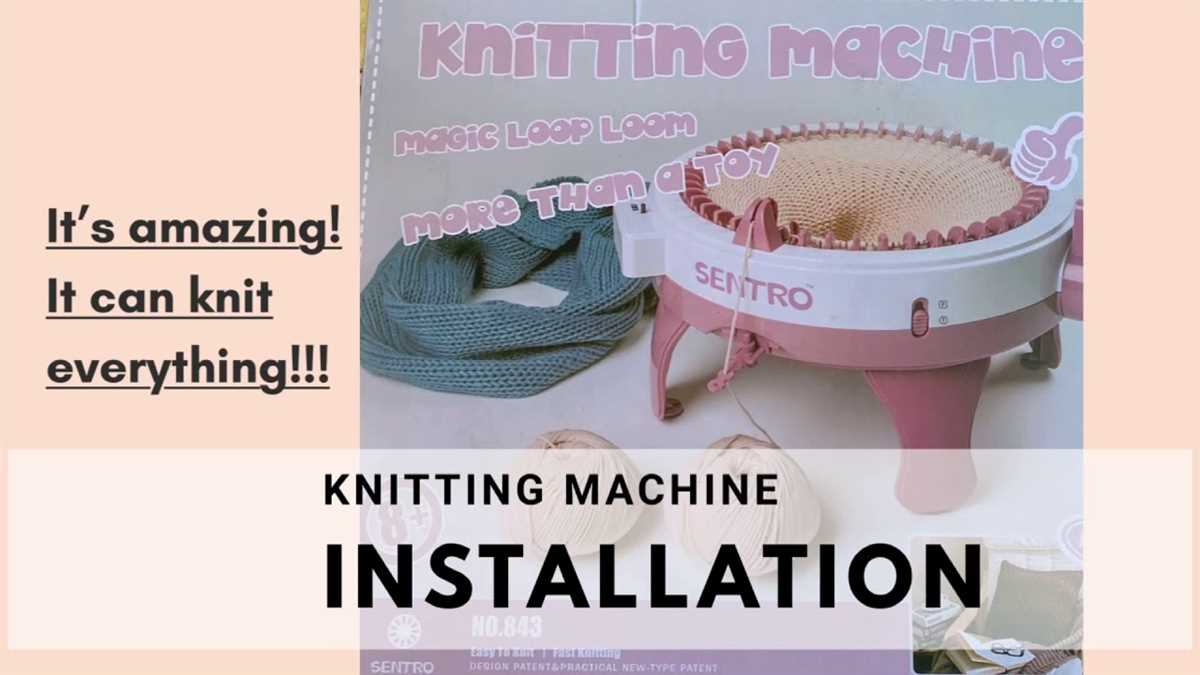 Sentro knitting machine pattern book