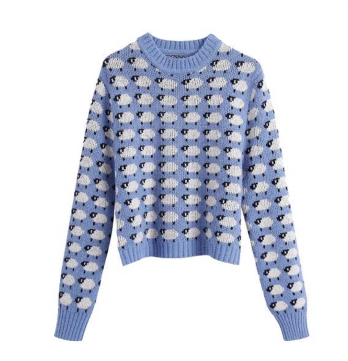 Sheep sweater knitting pattern