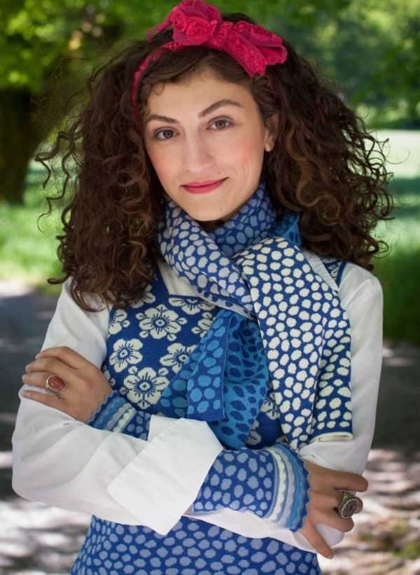 Silk scarf knitting pattern