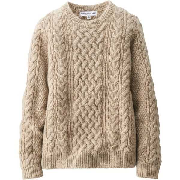 Simple crew neck sweater knitting pattern