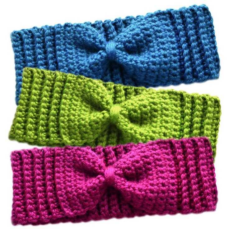 Simple ear warmer knitting pattern