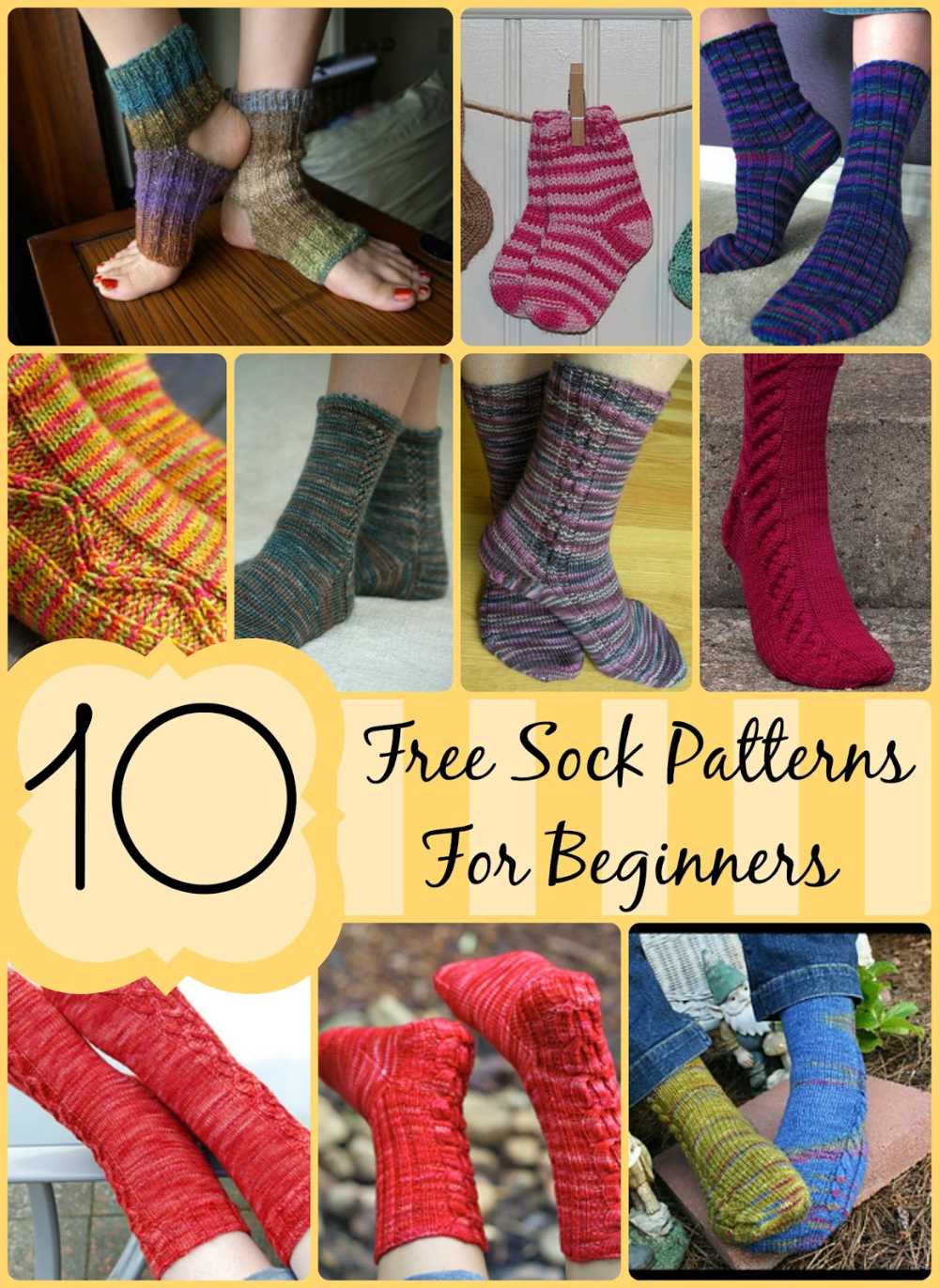 Easy Knitting Socks Pattern - Step-by-Step Guide for Beginners Simple knitted socks pattern beginners