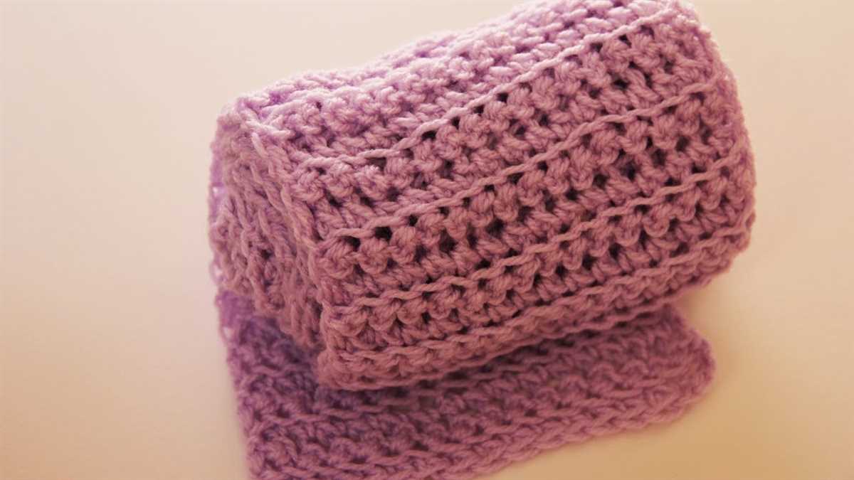 Simple scarf knitting pattern