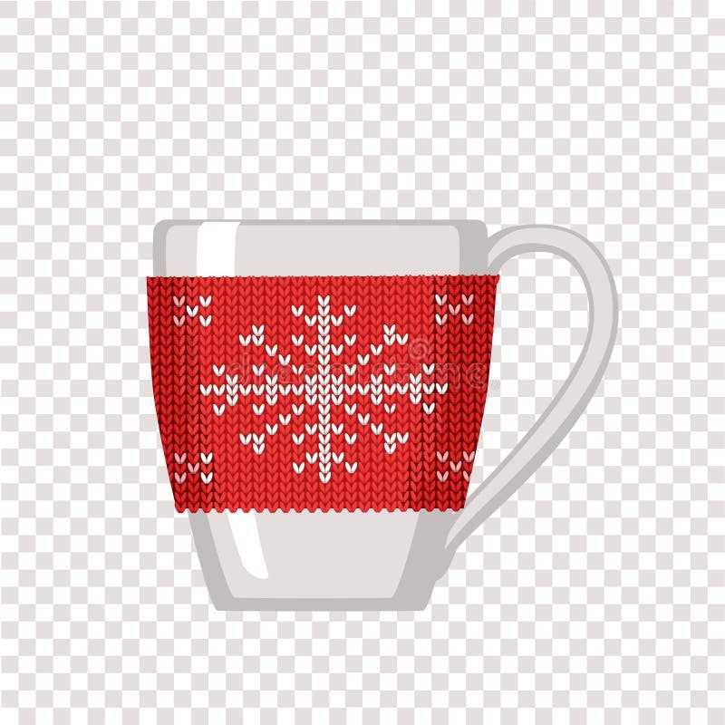 Simple snowflake knitting pattern
