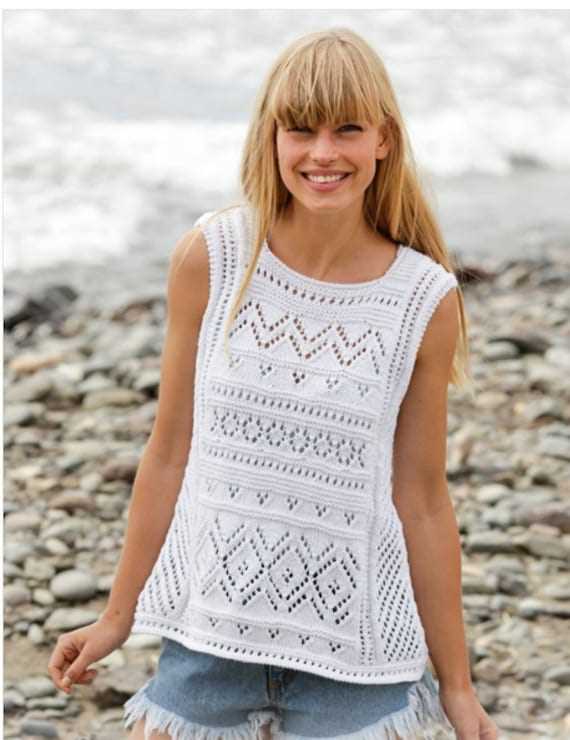 Singlet knitting pattern