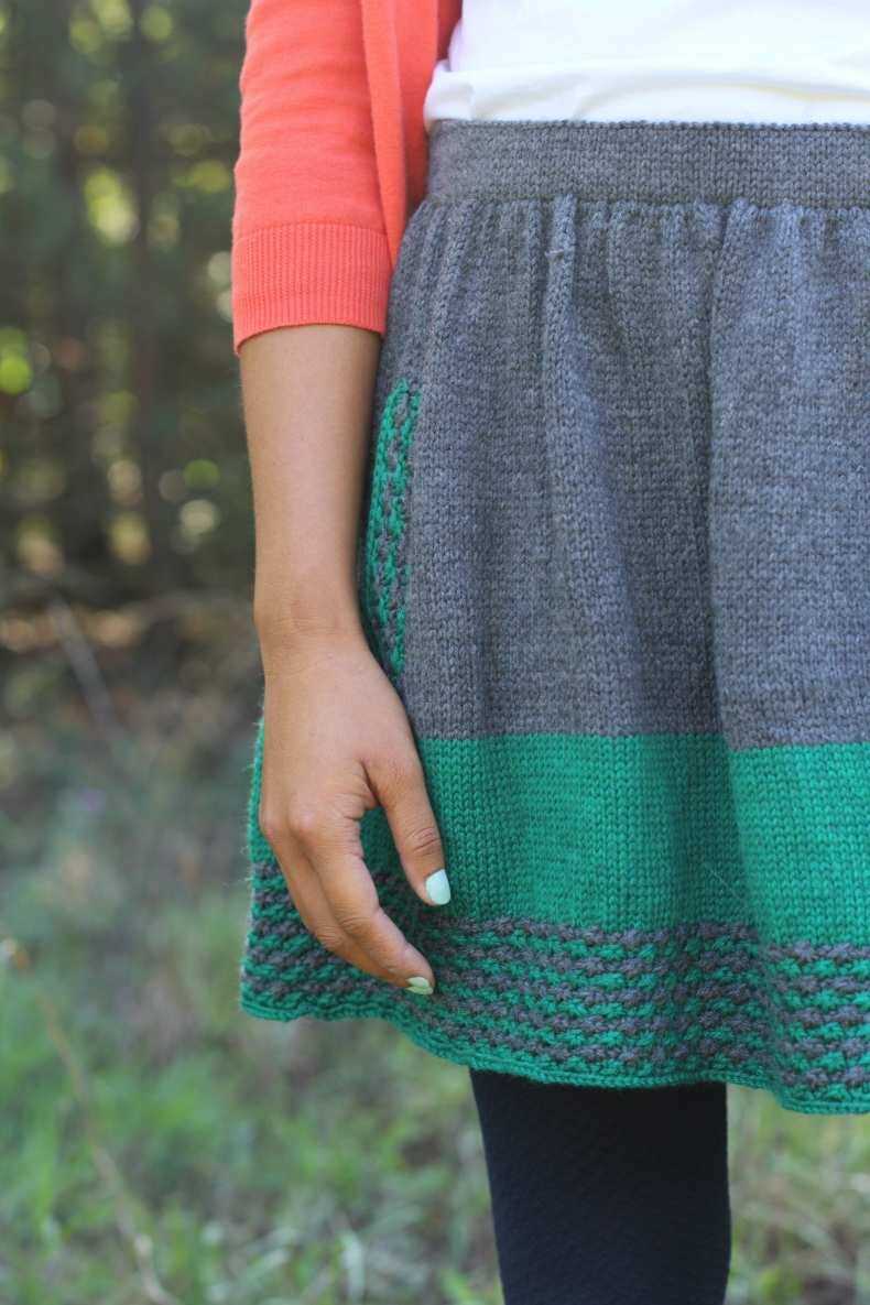 Creating a Stylish Knit Skirt with a Unique Pattern Skirt knit pattern