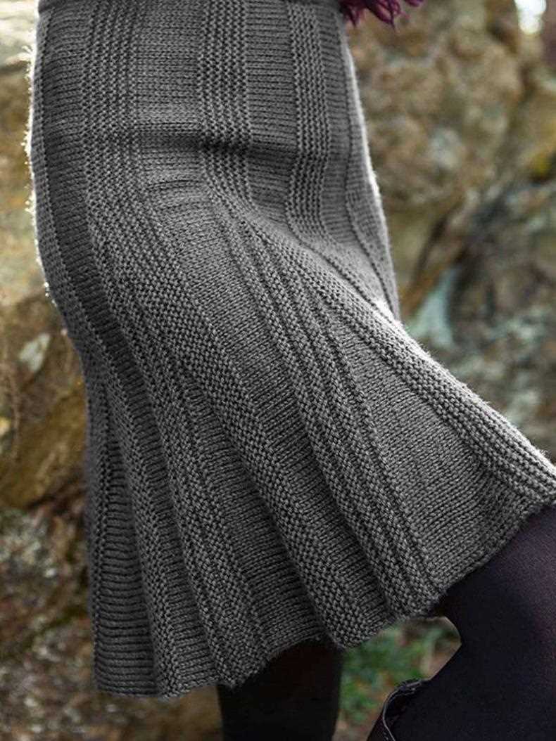 Skirt knit pattern