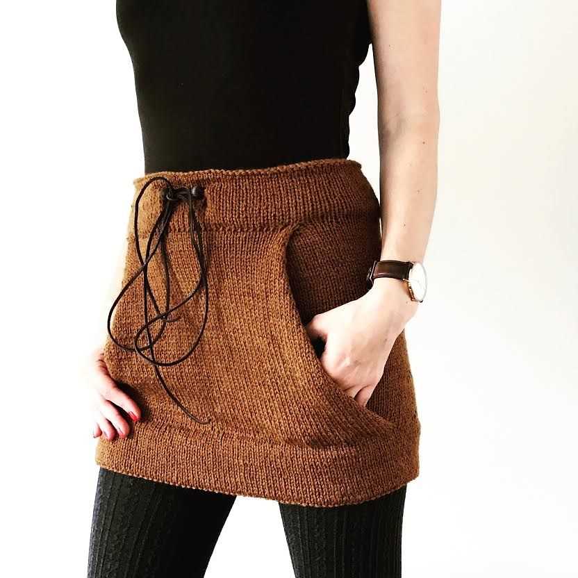 Skirt knit pattern