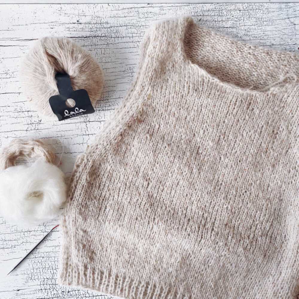 Slipover knitting pattern