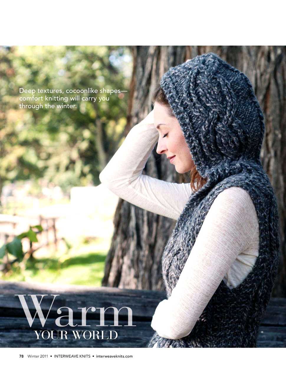 Slipover knitting pattern