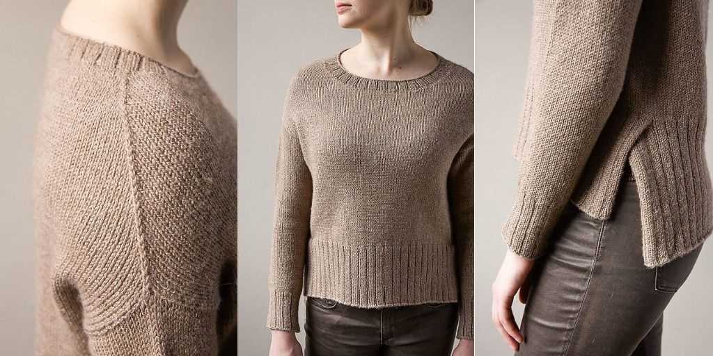 Slipover knitting pattern