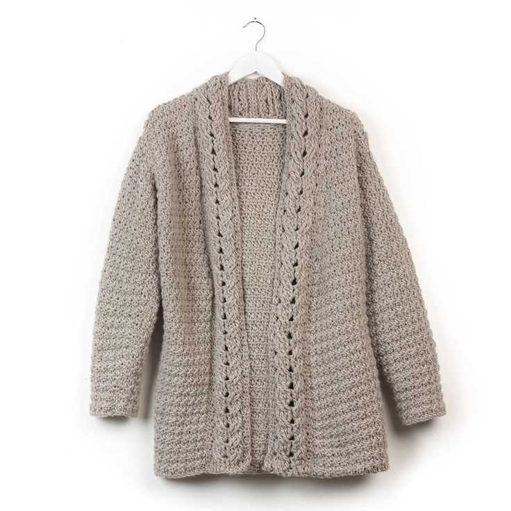 Slouchy cardigan knitting pattern free