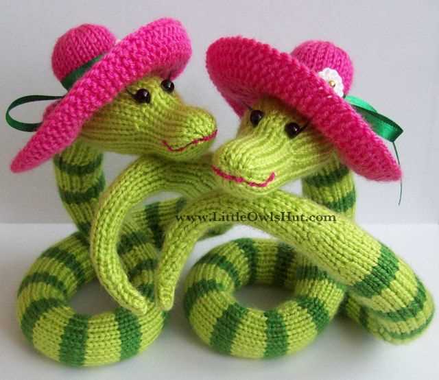 Snake knitting pattern