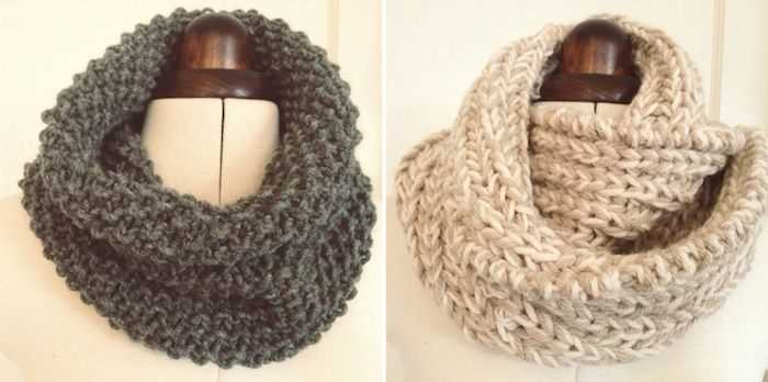 Snood knitting pattern circular needles