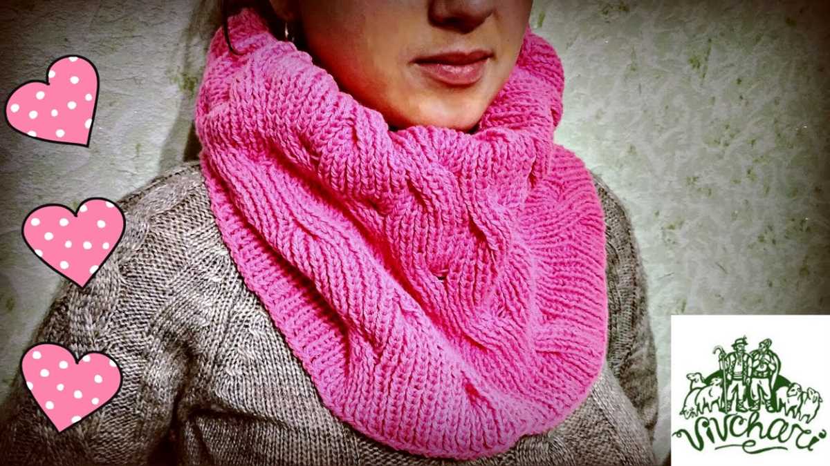 Snood knitting pattern circular needles