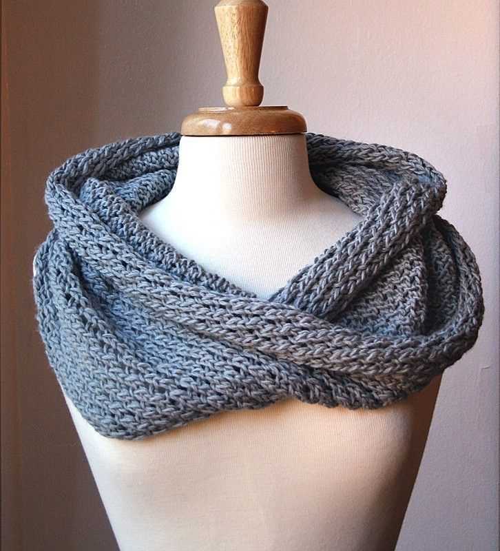 Snood pattern knitting