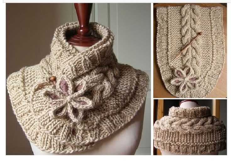 Snood scarf knitting pattern free