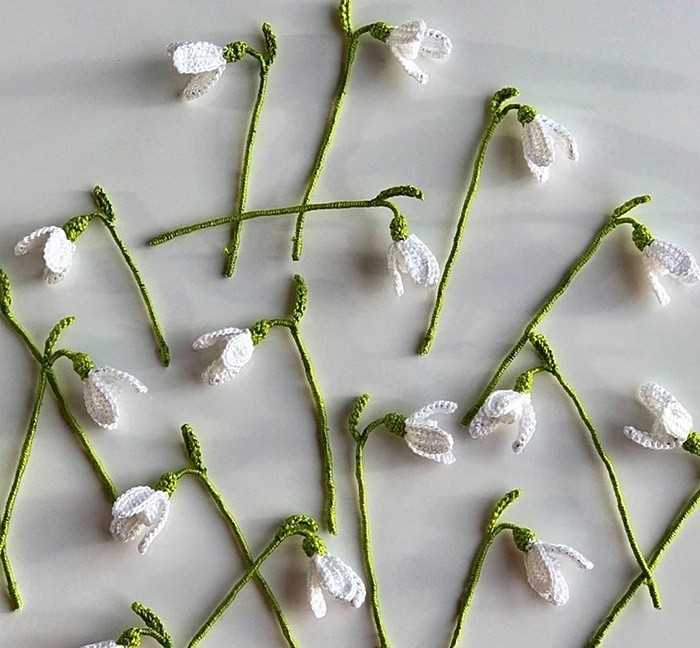 Snowdrop knitting pattern