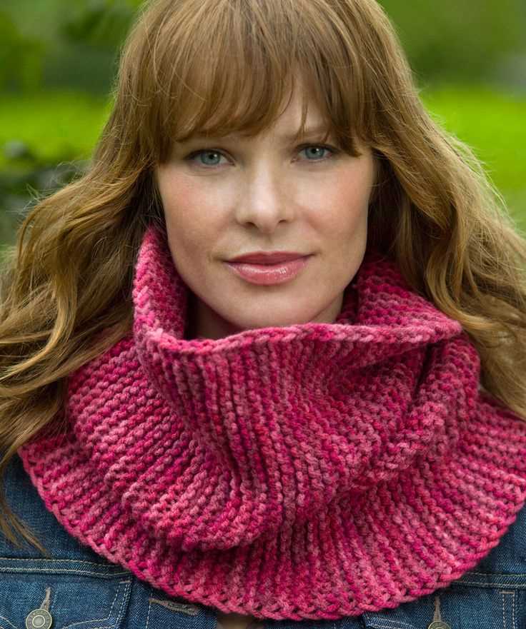 Summer cowl knitting pattern