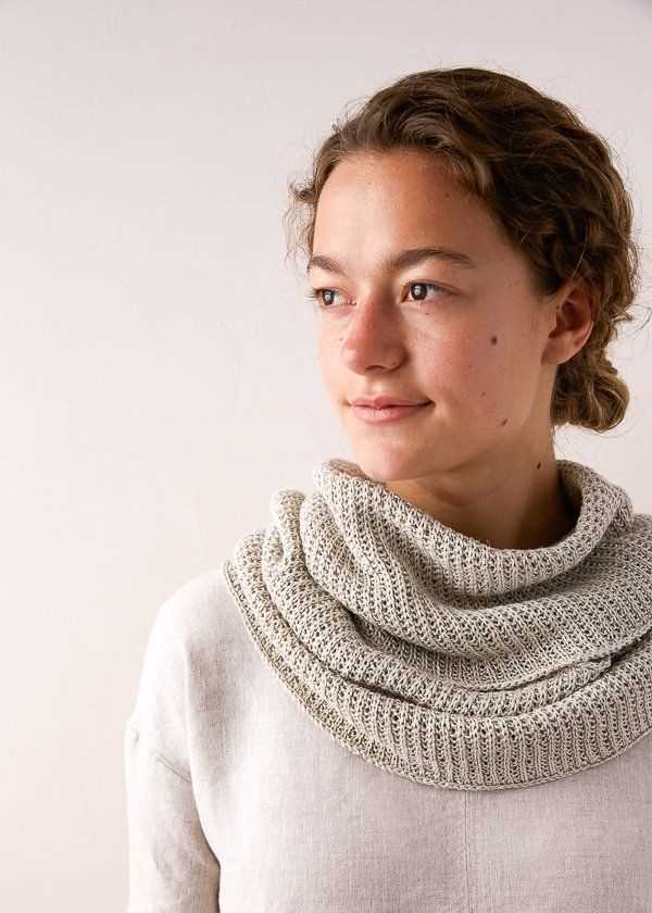 Summer cowl knitting pattern