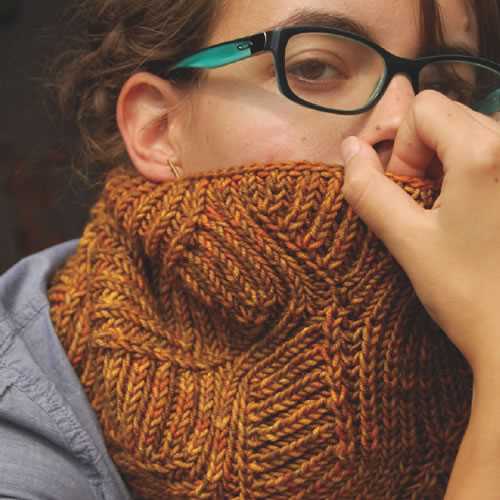 Summer cowl knitting pattern