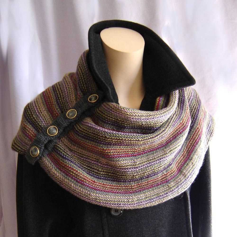 Summer cowl knitting pattern