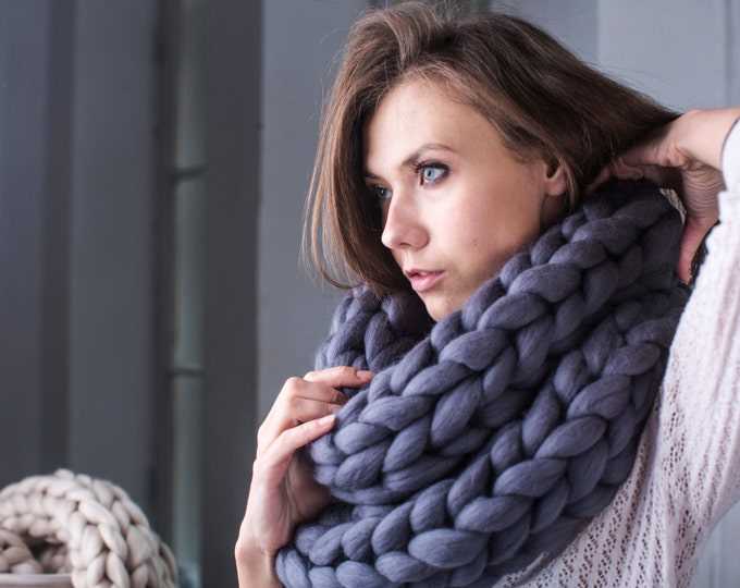 Chunky and Cozy - Knit Your Own Super Bulky Scarf Super bulky knit scarf pattern