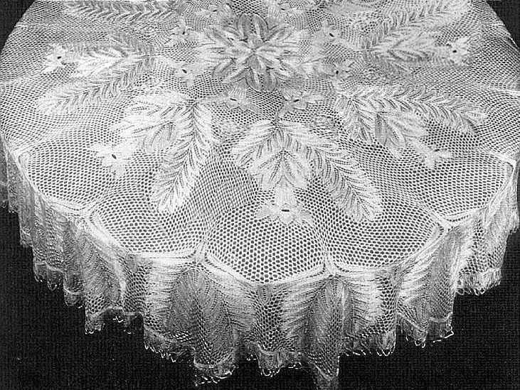 Tablecloth knitting pattern