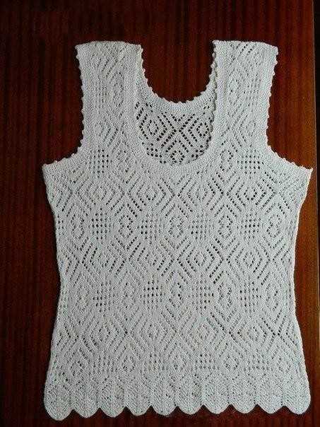 Tank top knitting pattern free uk