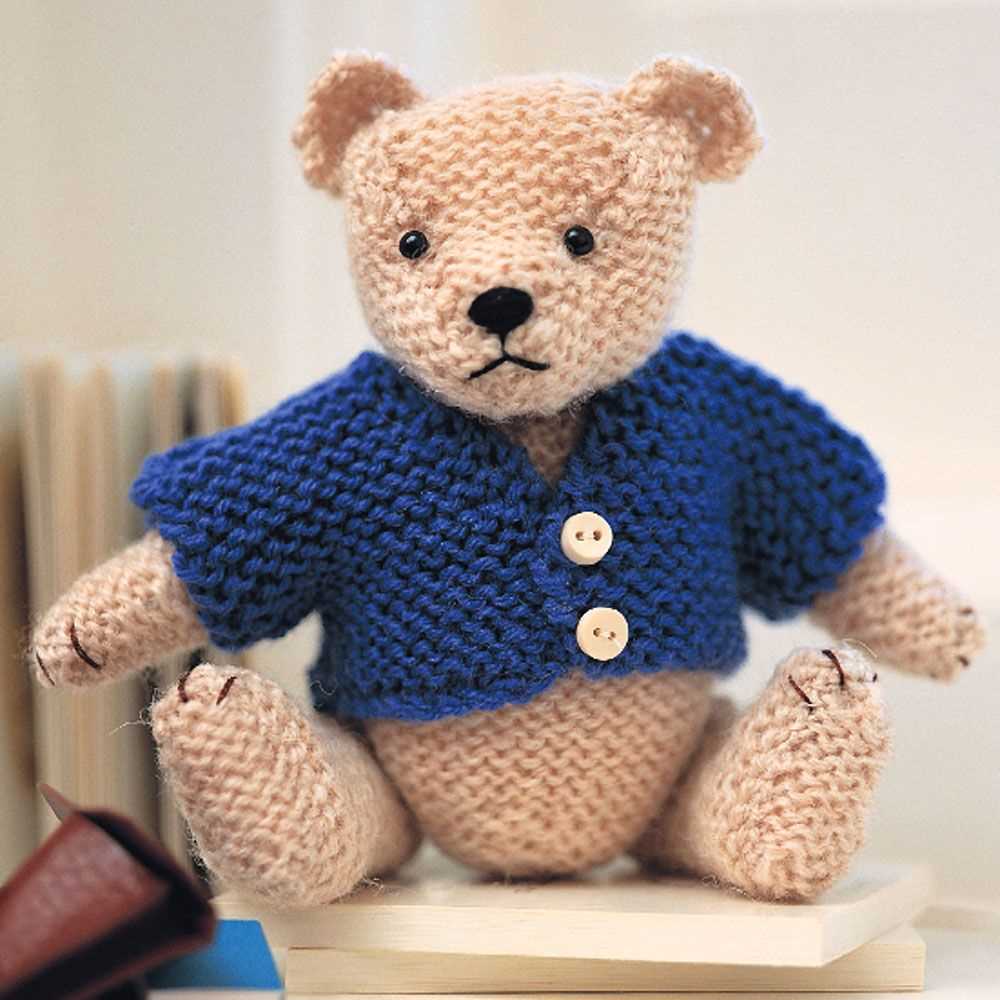 Teddy bear jumper knitting pattern