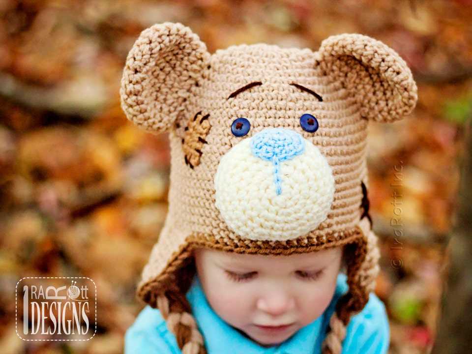 Teddy bear hat knitting pattern free