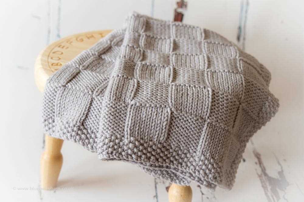 Thick and quick blanket pattern knit