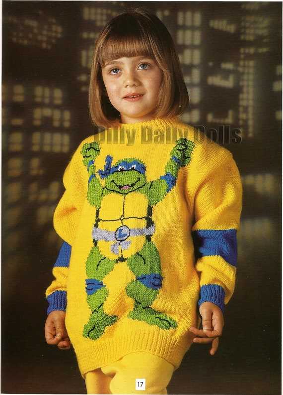 Tortoise sweater knitting pattern