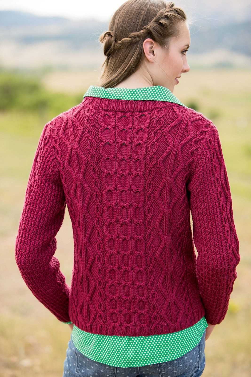Tortoise sweater knitting pattern
