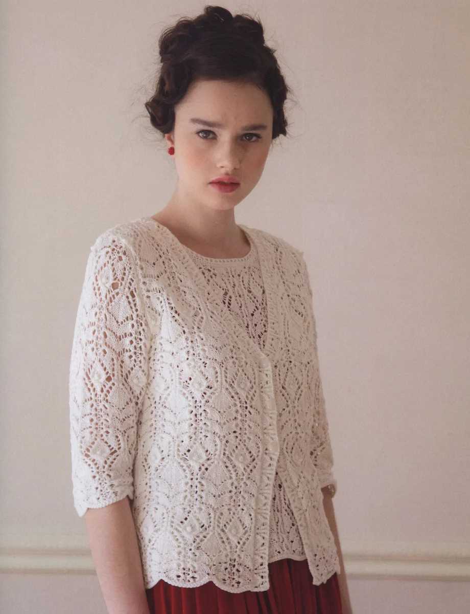 Trendy cardigan knitting patterns