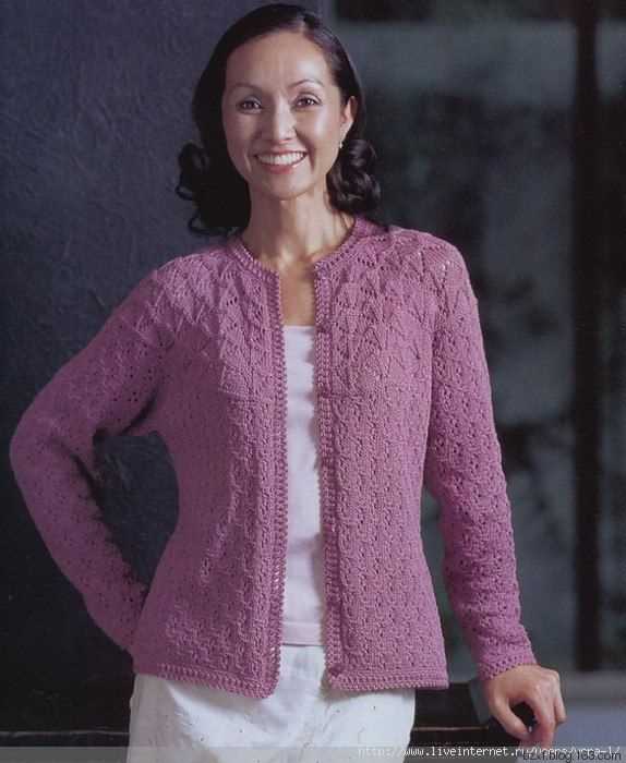 Trendy cardigan knitting patterns