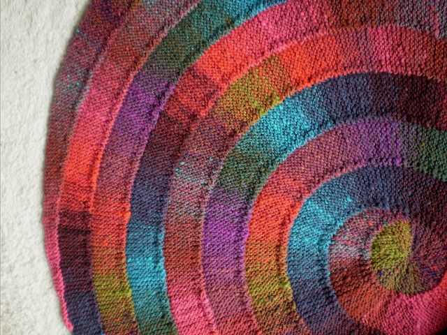 Twisted yarn patterns in knitting