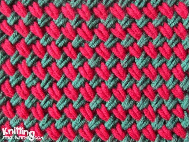 Two tone knitting patterns