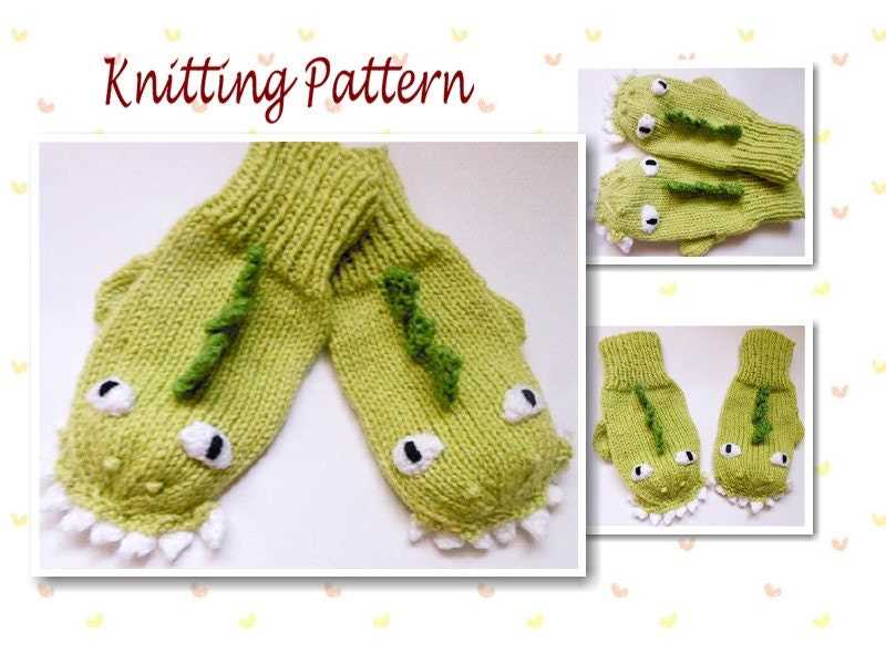 Unicorn mittens knitting pattern