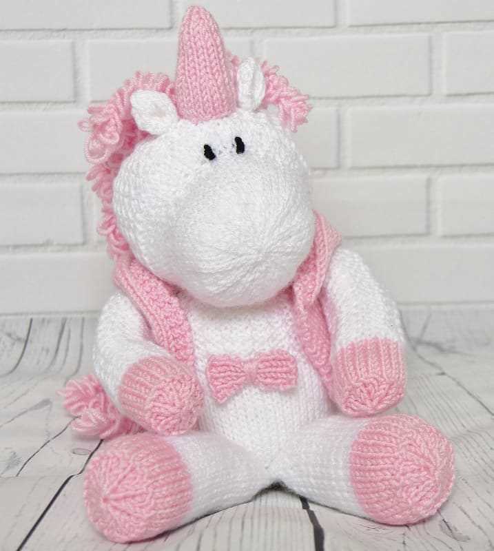 Unicorn knitting pattern free to download