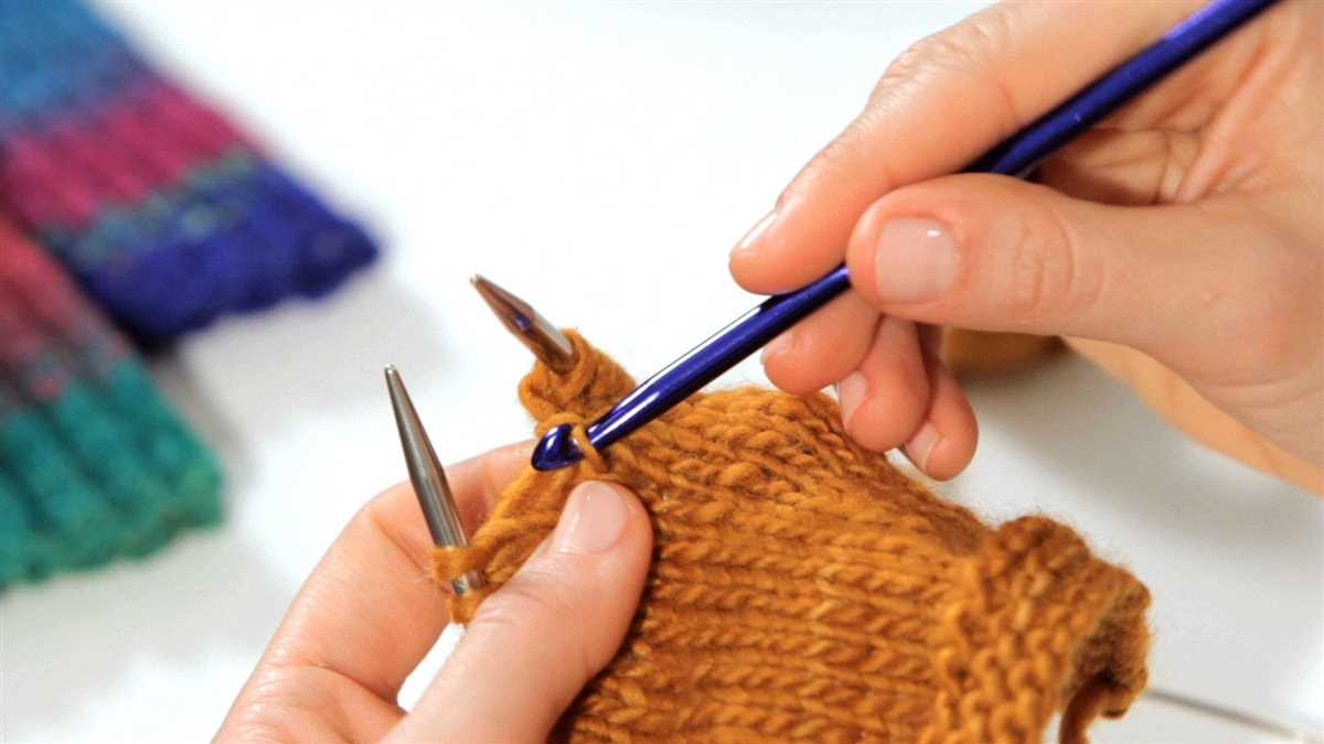 Using smaller knitting needles than pattern