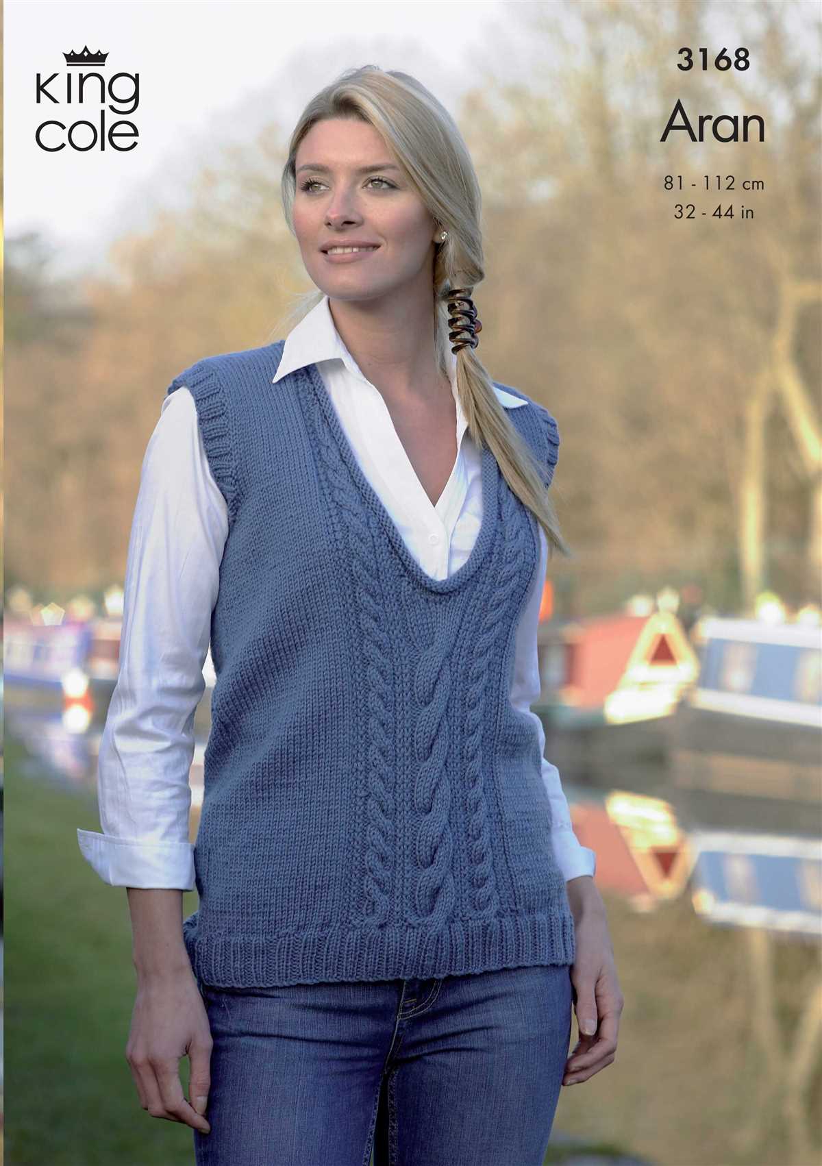 V neck sweater vest knitting pattern free
