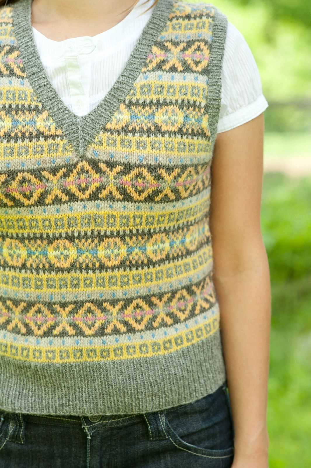 Vest knitting pattern ravelry