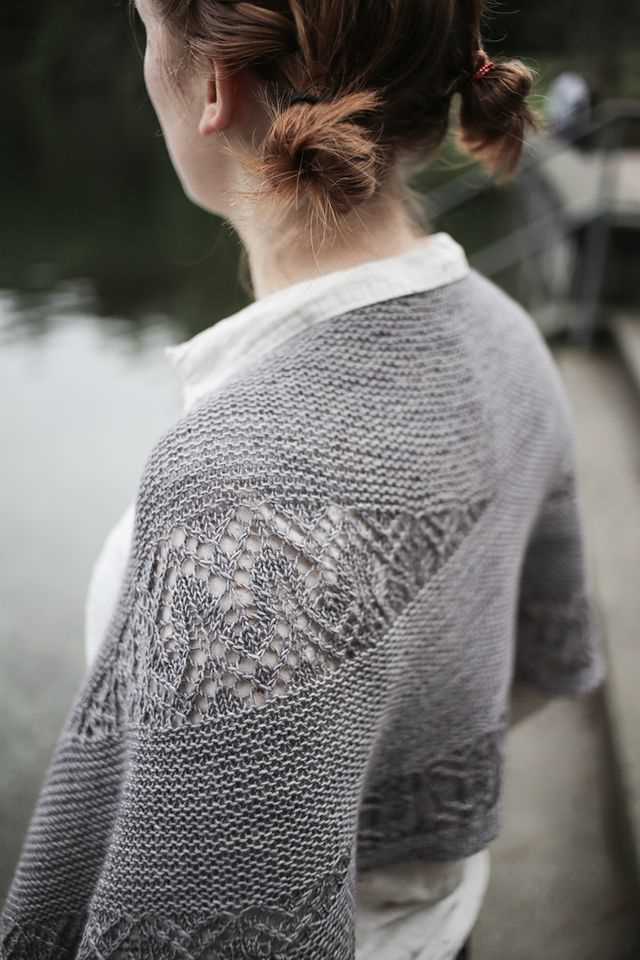 Stitching a Rainy Day - Explore the Waiting for rain knitting pattern