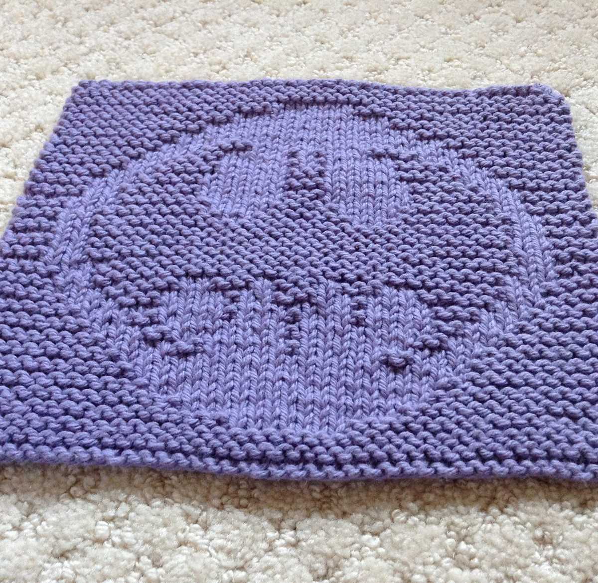 Wash cloth knitting pattern free