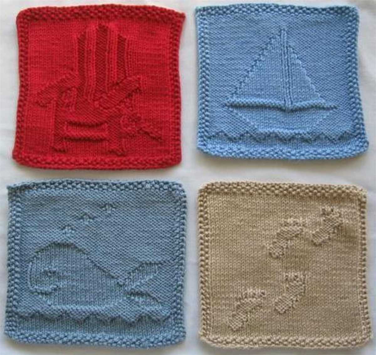 Wash cloth knitting pattern free