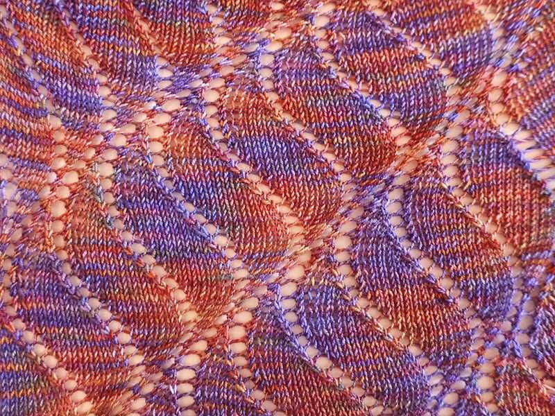 Wave knit pattern